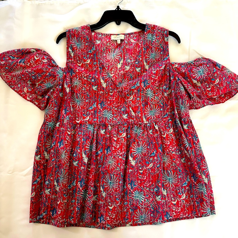 Lucky Brand Pink Blouse